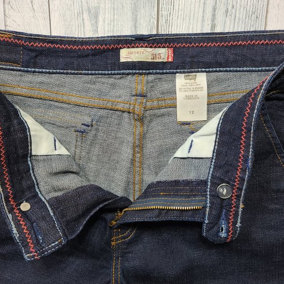 Levi's 515 Cuffed Shorts Button Back Pockets - Picture 7 of 7